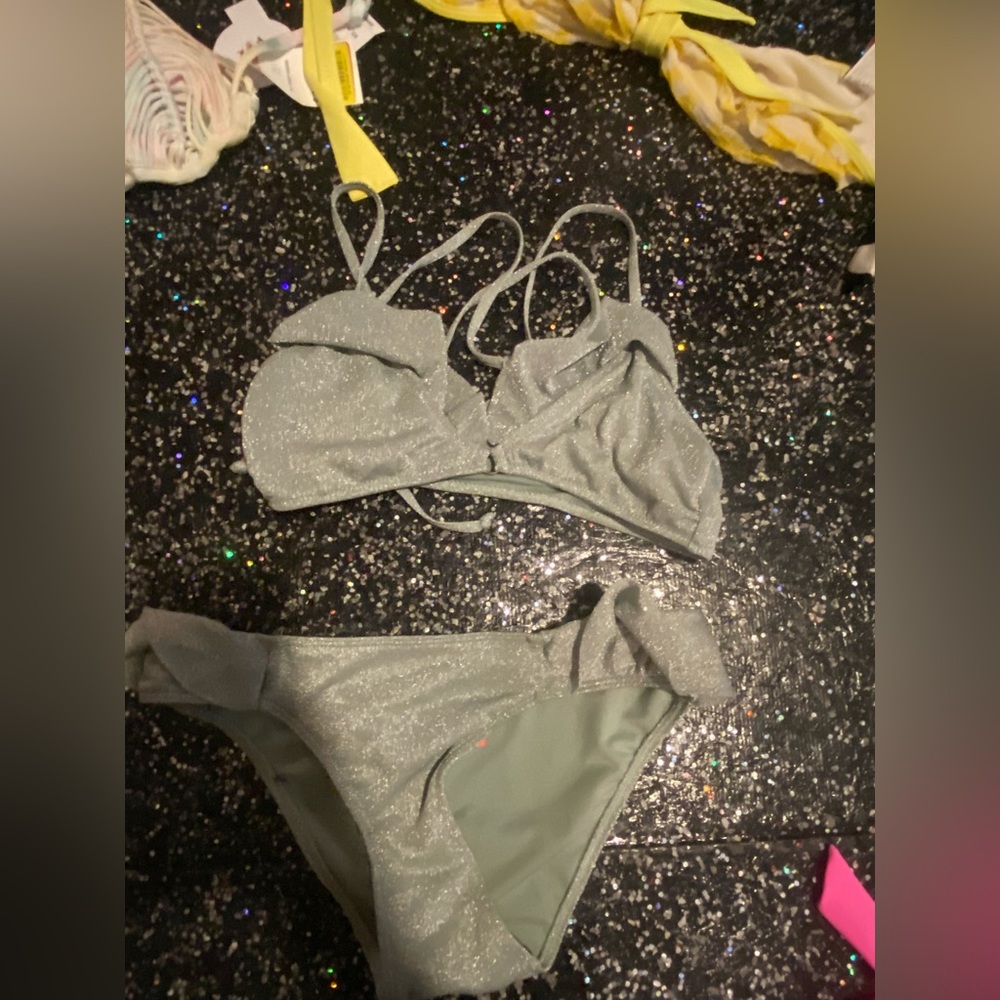 Glitter bikini set